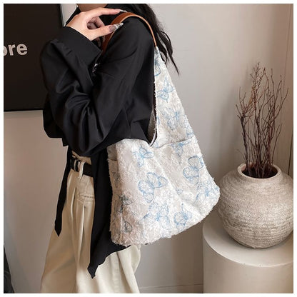 Butterfly Print Tote Bag mySite