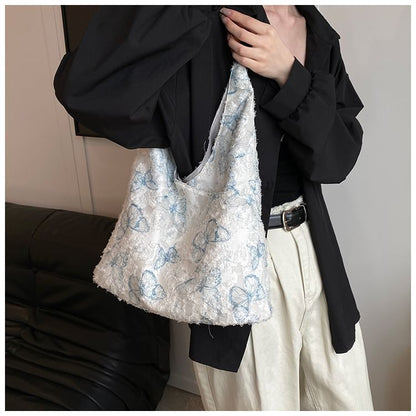 Butterfly Print Tote Bag mySite