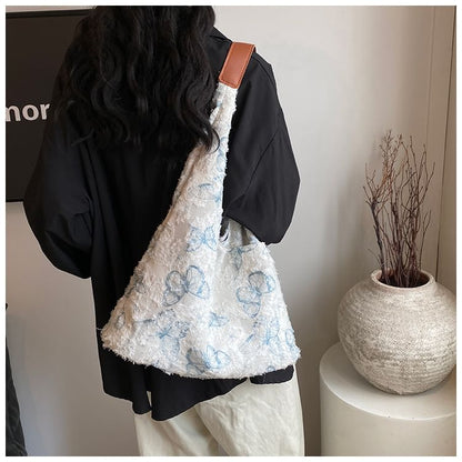 Butterfly Print Tote Bag mySite