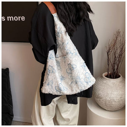 Butterfly Print Tote Bag mySite