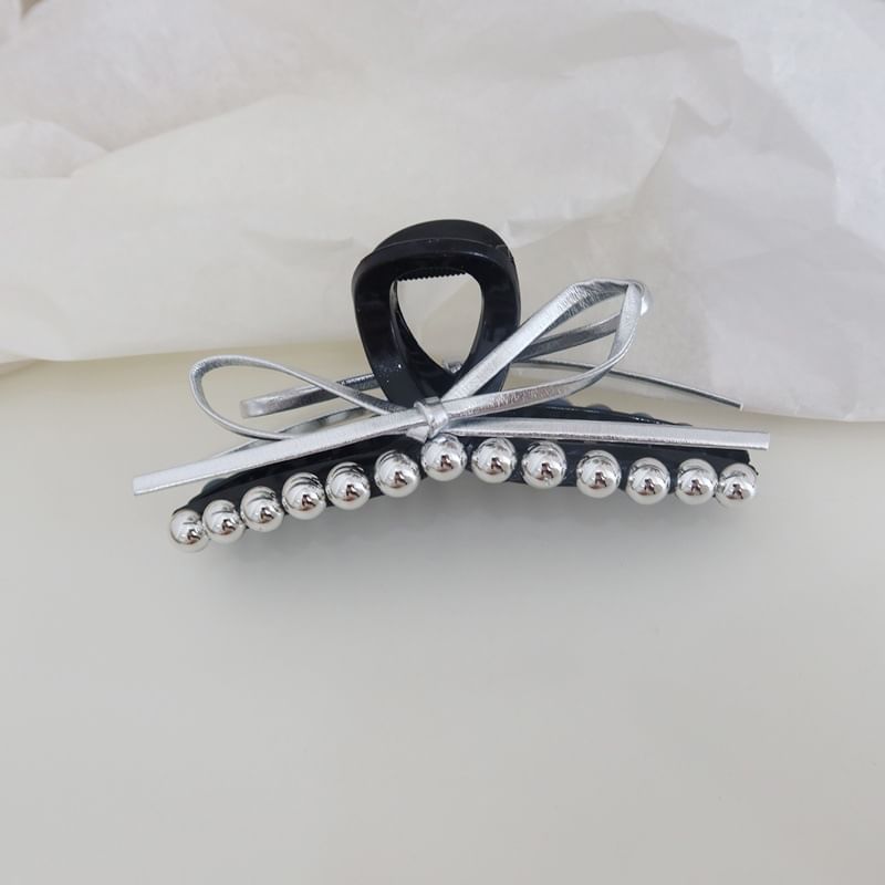 Bow Beaded Hair Claw SpreePicky