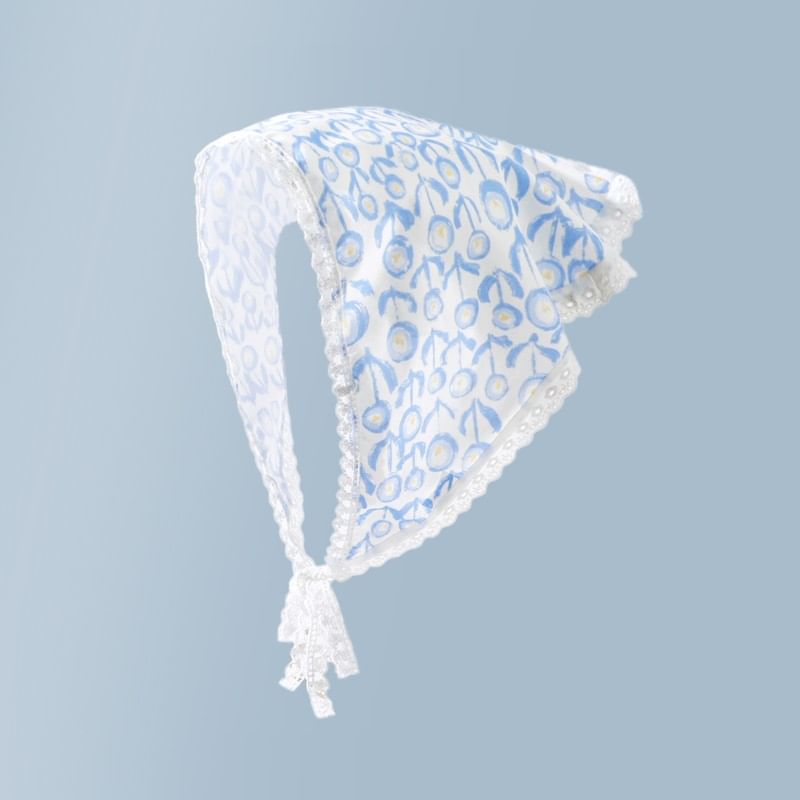 Lace Trim Headscarf SpreePicky