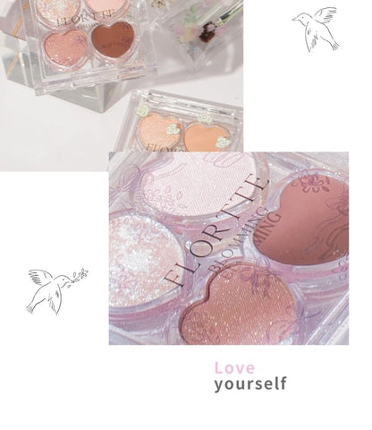 Blooming Series 4 Color Eyeshadow mySite