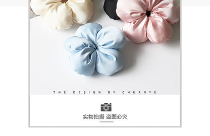 Satin Flower Scrunchie SpreePicky