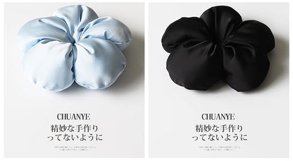 Satin Flower Scrunchie SpreePicky