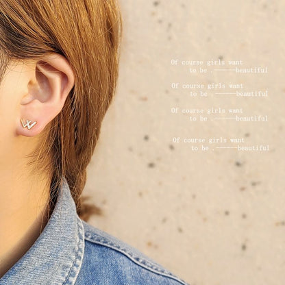 Rhinestone Ear Stud SpreePicky