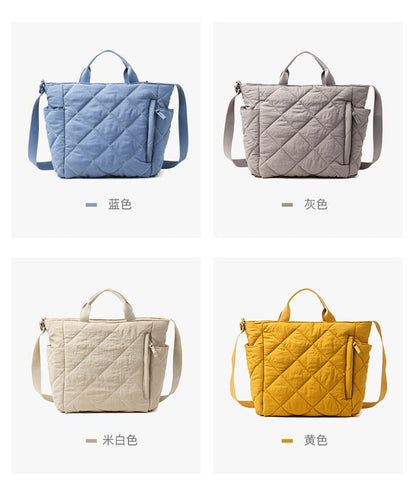 Quilted Tote Bag mySite