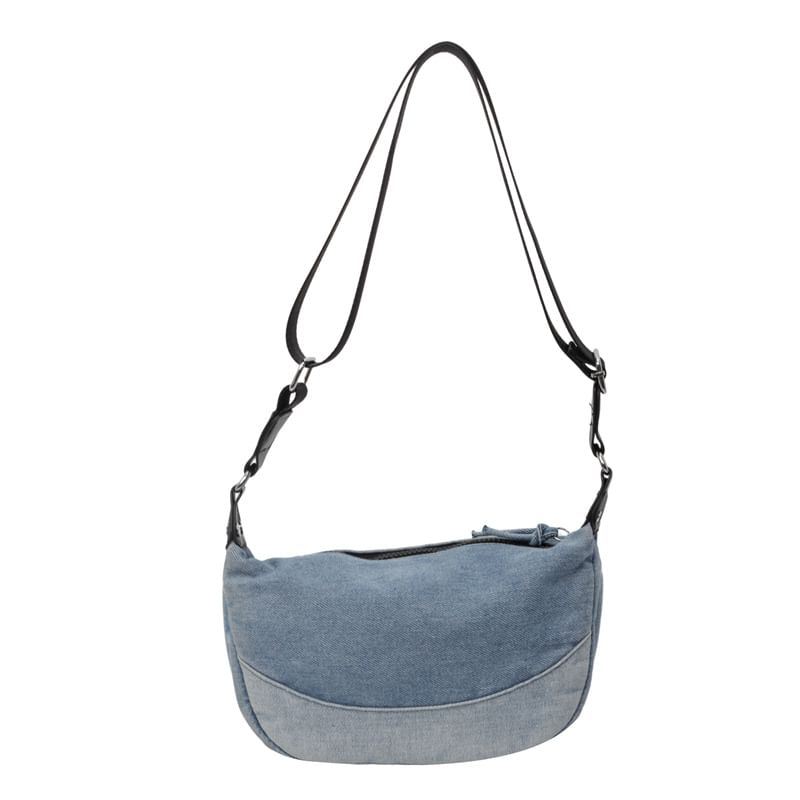 Washed Denim Crossbody Bag mySite