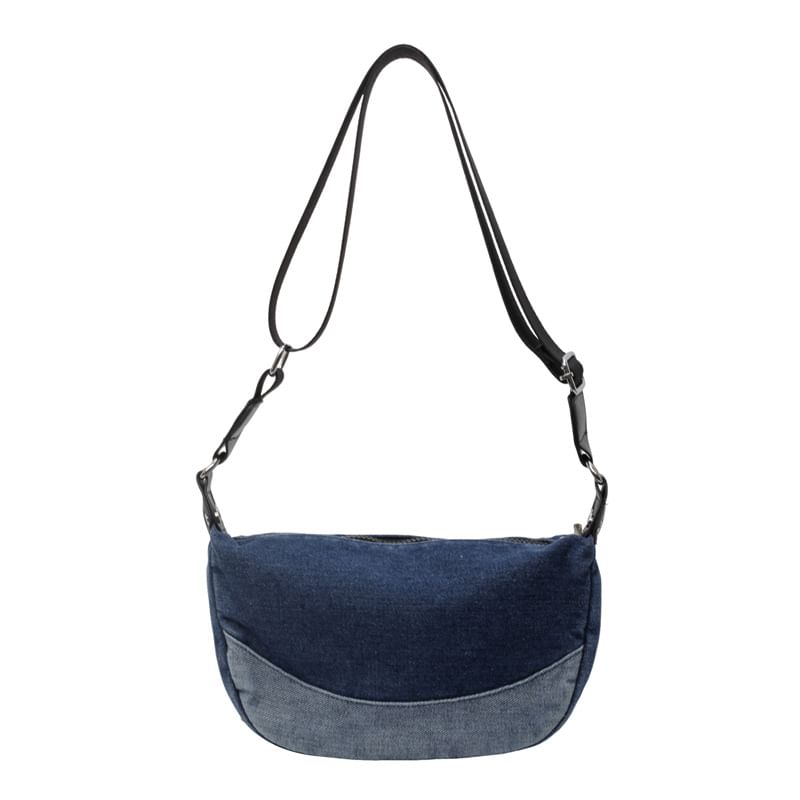 Washed Denim Crossbody Bag mySite