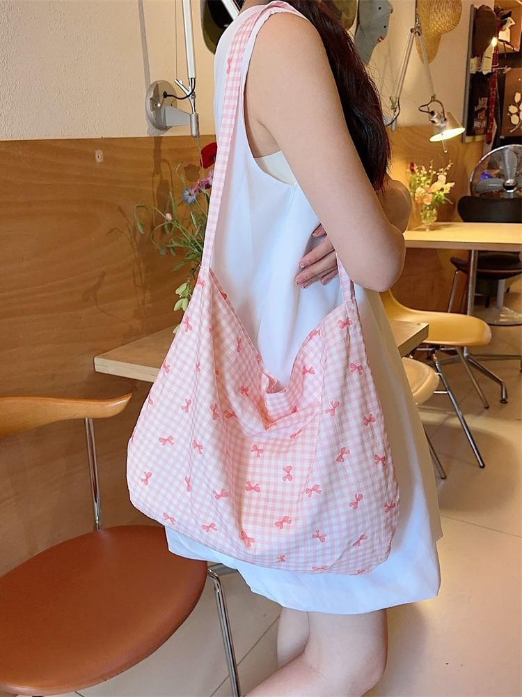 Gingham Crossbody Bag SpreePicky