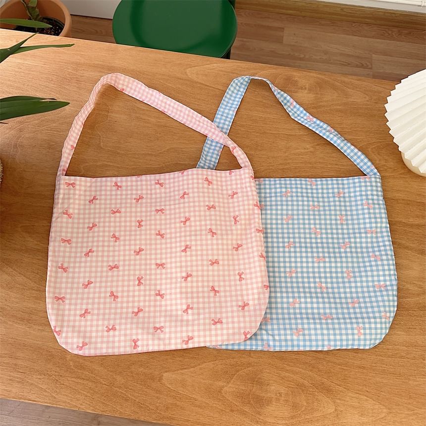 Gingham Crossbody Bag SpreePicky