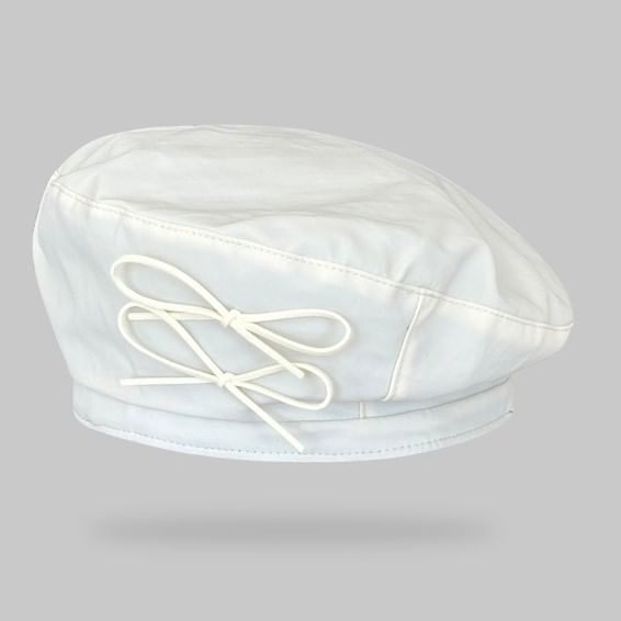 Ribbon Plain Beret SpreePicky