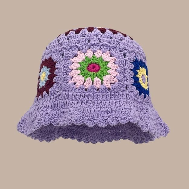 Floral Crochet Cloche Hat SpreePicky