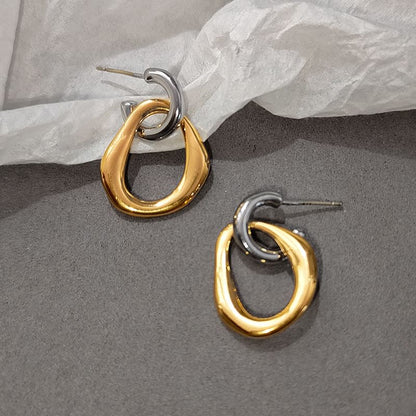 Alloy Half Hoop Earring SpreePicky