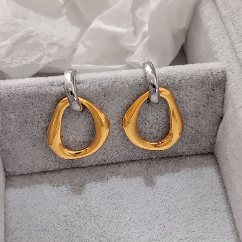 Alloy Half Hoop Earring SpreePicky