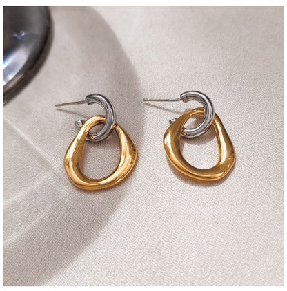 Alloy Half Hoop Earring SpreePicky