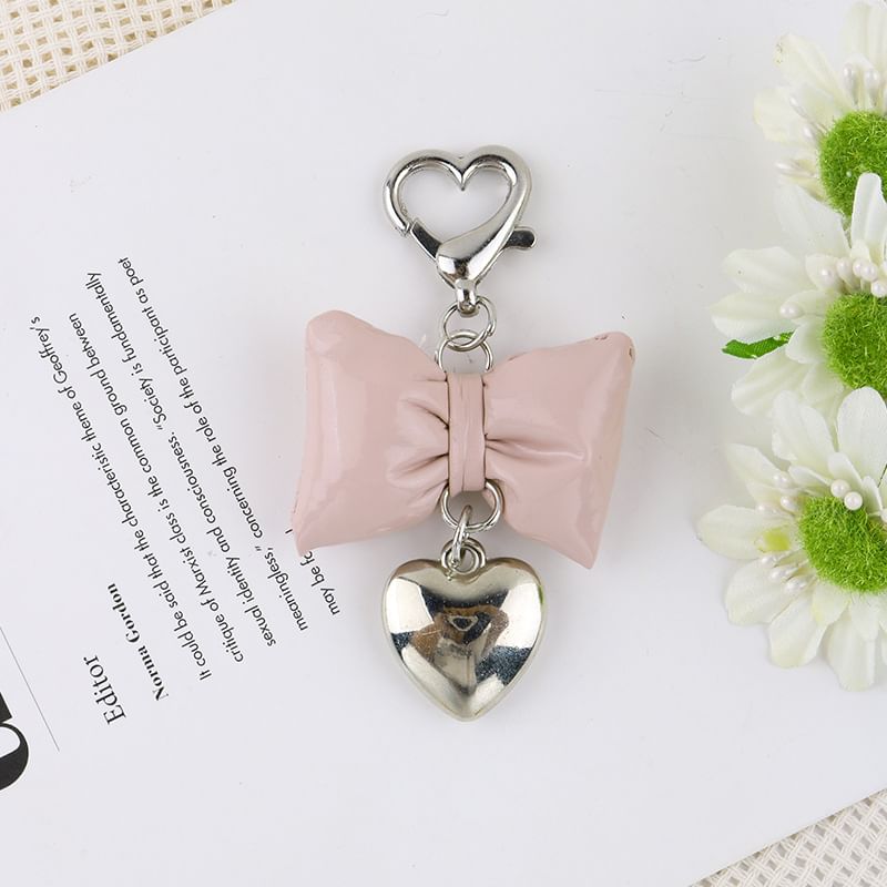 Heart Bow Keyring SpreePicky