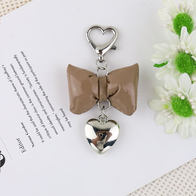 Heart Bow Keyring SpreePicky