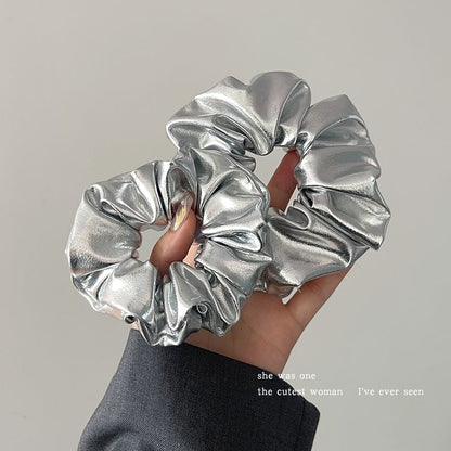 Metallic Patent Scrunchie SpreePicky