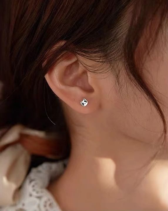 Panda Ear Stud SpreePicky