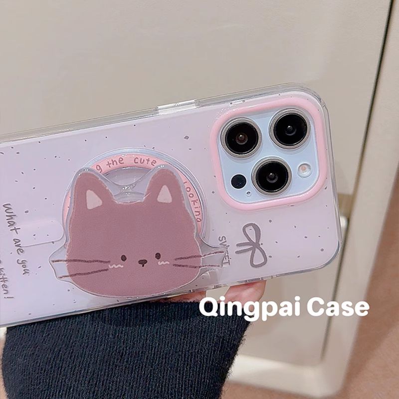 Cat Phone Case - iPhone 15 Pro Max / 15 Pro / 15 / 14 Pro Max / 14 Pro / 14 / 13 Pro Max / 13 Pro / 13 / 12 Pro Max / 12 Pro / 12 SpreePicky