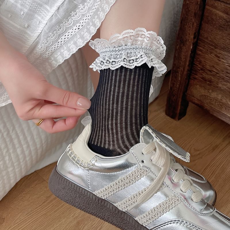 Bow Lace Socks / Set SpreePicky