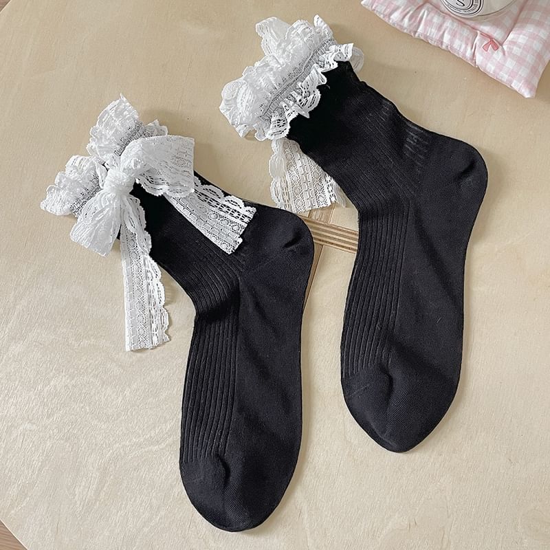 Bow Lace Socks / Set SpreePicky