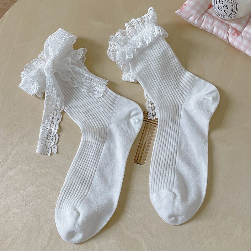 Bow Lace Socks / Set SpreePicky