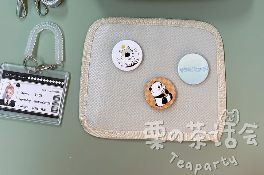 PVC Panel Crossbody Bag / Bag Charm / Set SpreePicky