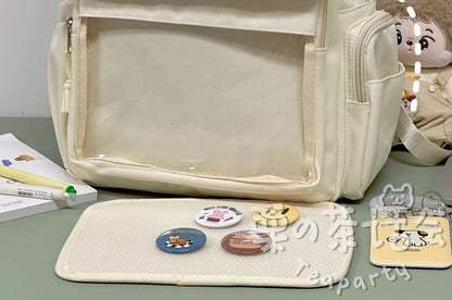 Applique PVC Panel Backpack / Bag Charm / Set SpreePicky