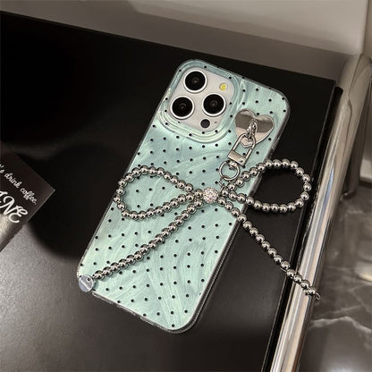 Dotted Phone Case / Strap / Phone Charm Hook / Phone Charm / Set SpreePicky