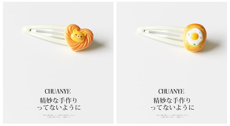 Kawaii Food Hair Clips SpreePicky