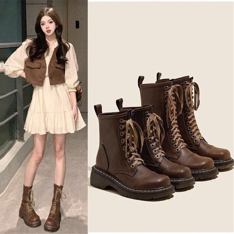 Lace-Up Boots (Various Designs) mySite