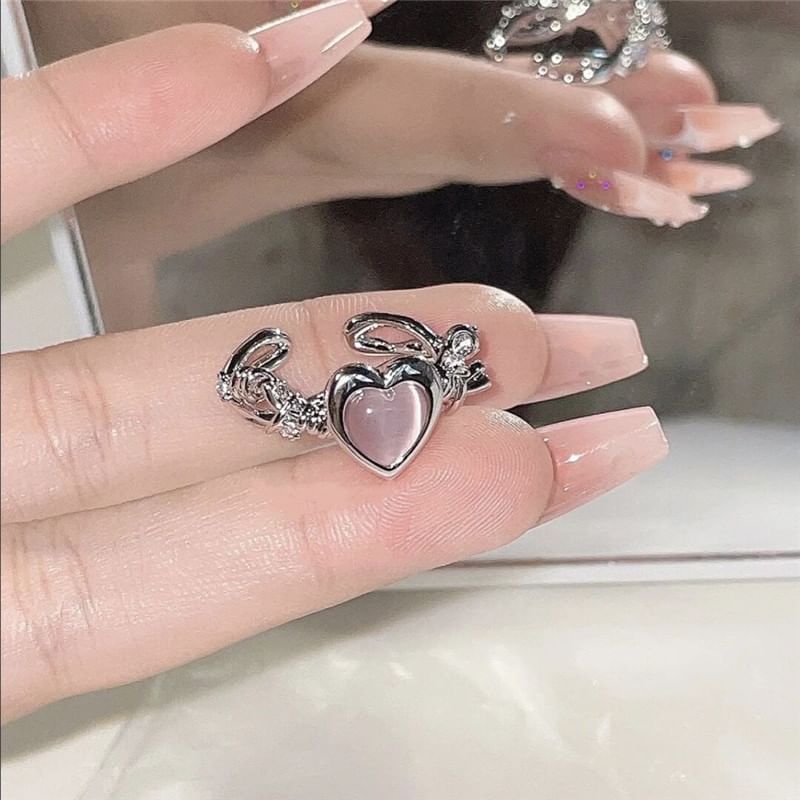 Heart Open Ring mySite