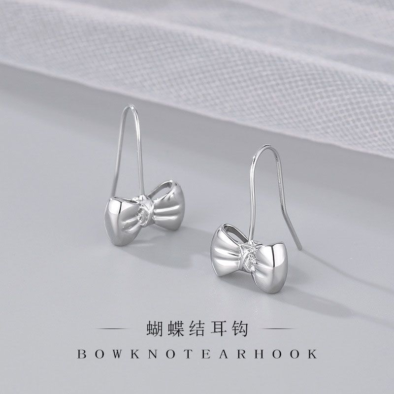 Bow Alloy Drop Earring mySite