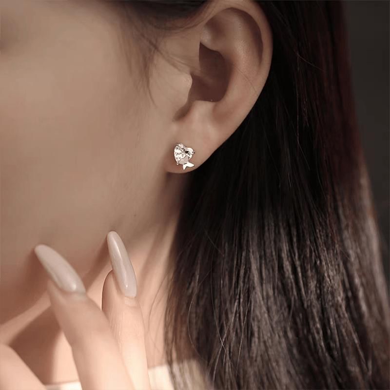 Heart / Butterfly / Star Alloy Stud Earring mySite