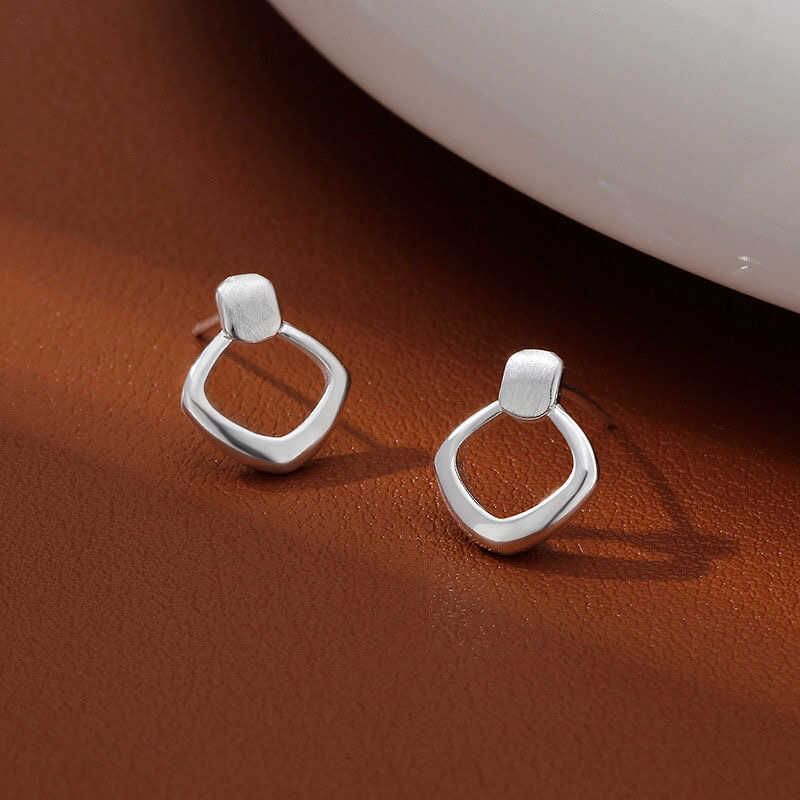 Geometric Alloy Drop Earring mySite