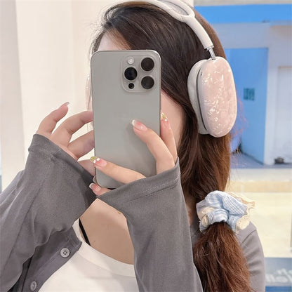 Shell Textured AirPods Max Earphone Case Skin SpreePicky