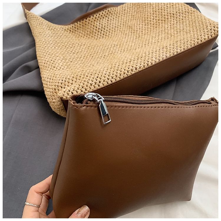 Woven Shoulder Bag mySite