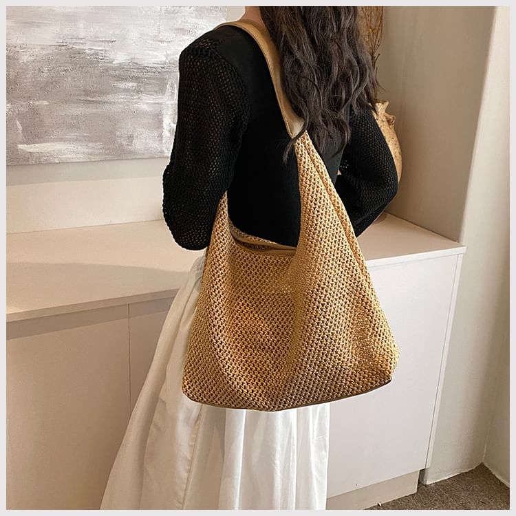 Woven Shoulder Bag mySite