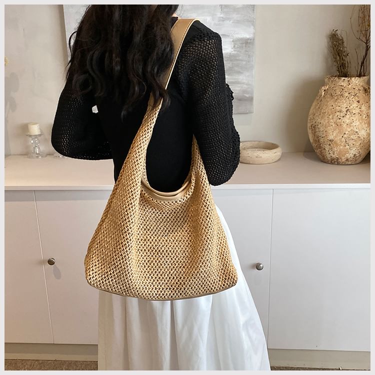 Woven Shoulder Bag mySite