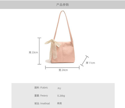 Panel Faux Leather Tote Bag SpreePicky