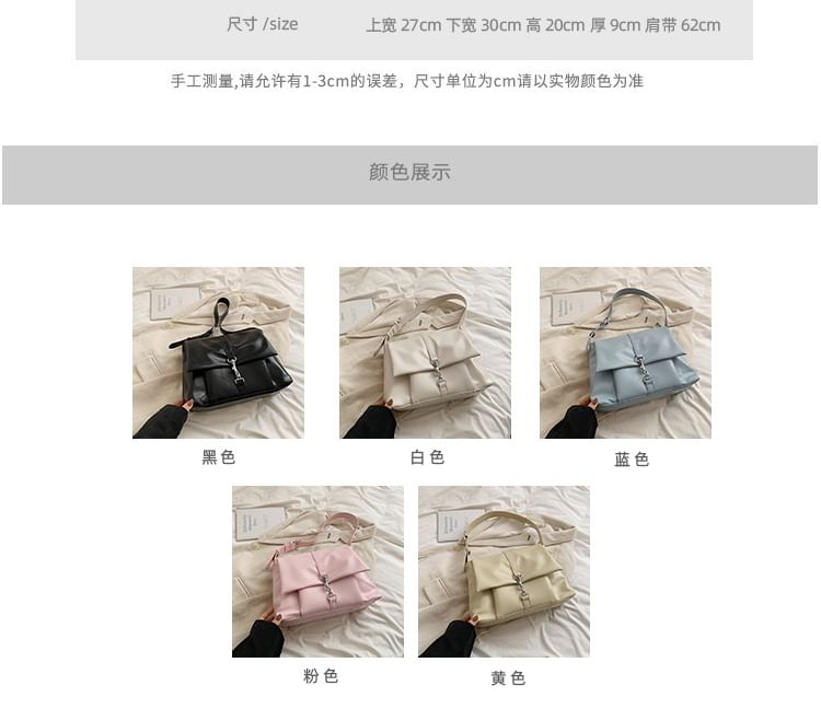 Flap Buckle Tote Bag SpreePicky