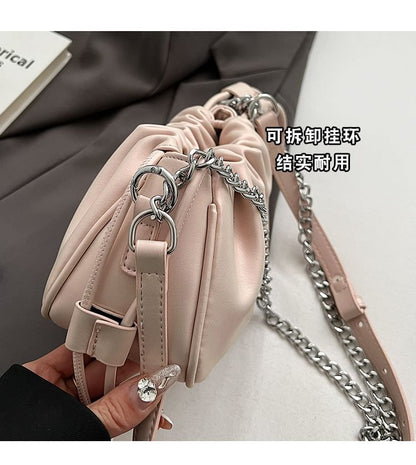 Drawstring Chain Crossbody Bag SpreePicky