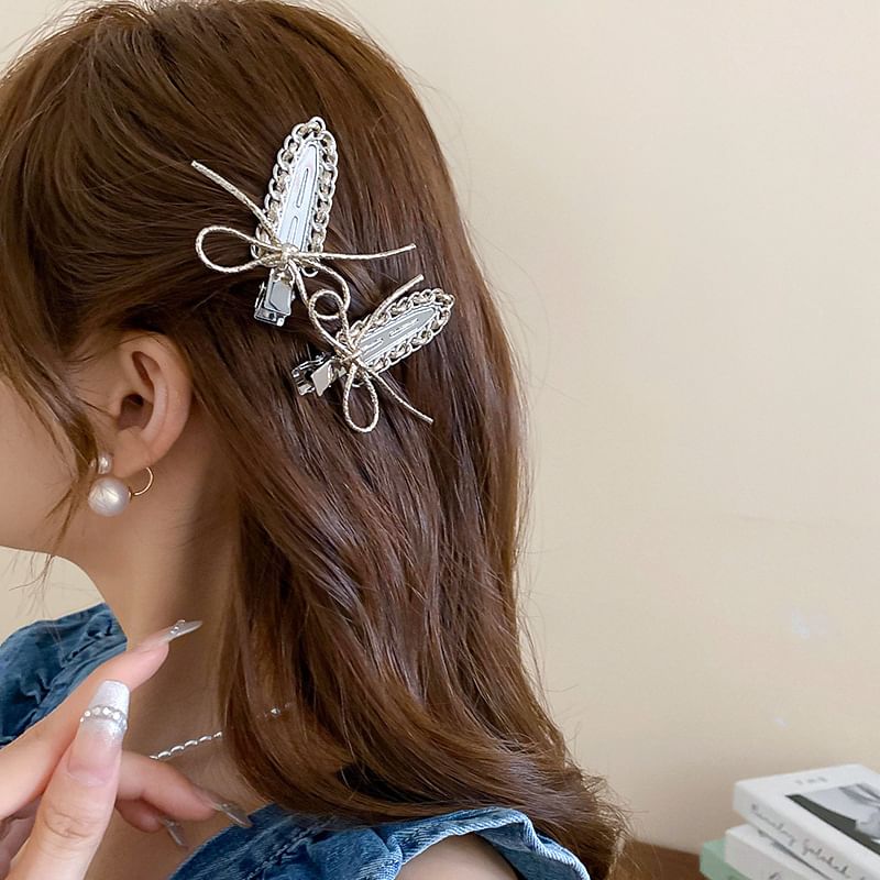 Bowknot Hair Clip SpreePicky