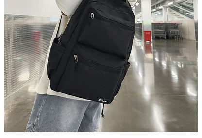 Applique Multi-Pocket Backpack mySite