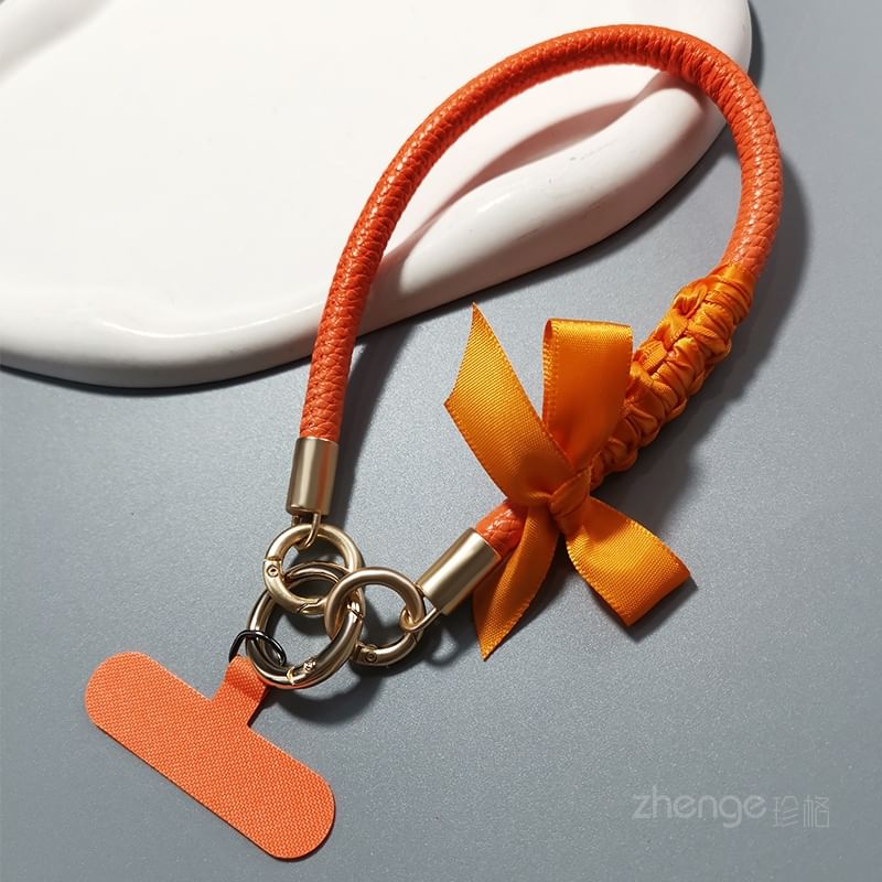 Ribbon Phone Strap with Lanyard Pad SpreePicky