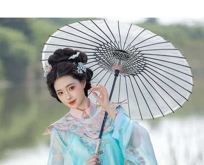 Flower Embroidered Hanfu Set SpreePicky