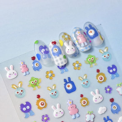 Monster Nail Art Stickers SpreePicky