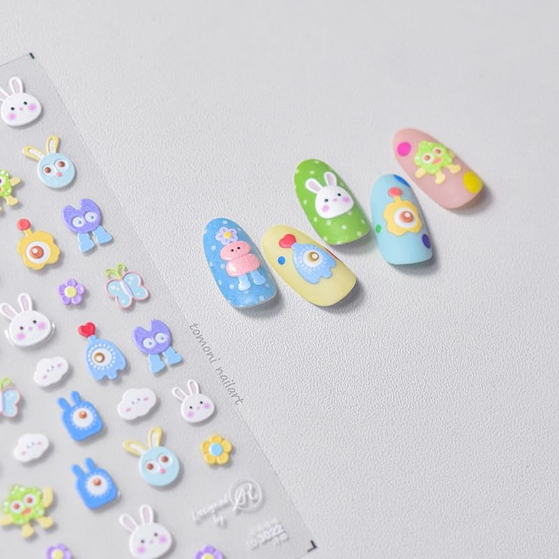 Monster Nail Art Stickers SpreePicky